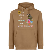 Toasted Coconut funny be a green cheek conure parrot bird mom mother sweatshirt Heavyweight Hoodie - linhVisuals