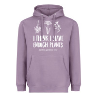 Lavender i think i have enough plants Heavyweight Hoodie - linhVisuals