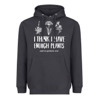 Smoke i think i have enough plants Heavyweight Hoodie - linhVisuals