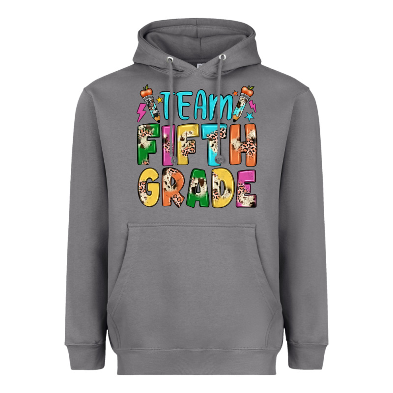 Team Fifth Grade Heavyweight Hoodie by JahusDesignShop | Teevron