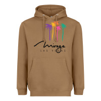 Toasted Coconut mirage Heavyweight Hoodie - linhVisuals
