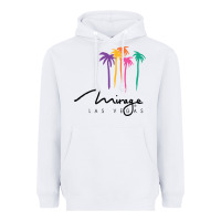 White mirage Heavyweight Hoodie - linhVisuals