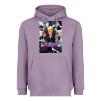 Lavender Bleachs Anime Heavyweight Hoodie - linhVisuals
