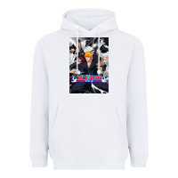 White Bleachs Anime Heavyweight Hoodie - linhVisuals