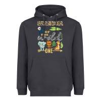 Smoke grandma of the wild one zoo mother birthday safari jungle long sleeve Heavyweight Hoodie - linhVisuals
