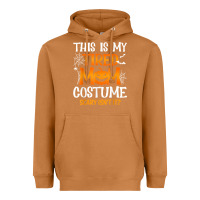 Meerkat halloween mom shirts funny this is my tired mom costume t shirt Heavyweight Hoodie - linhVisuals