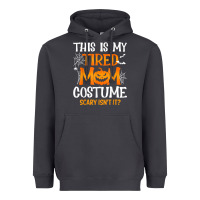 Smoke halloween mom shirts funny this is my tired mom costume t shirt Heavyweight Hoodie - linhVisuals