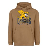 Toasted Coconut canisius golden griffins Heavyweight Hoodie - linhVisuals