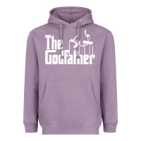 Lavender godfather Heavyweight Hoodie - linhVisuals