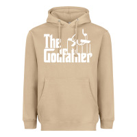 Mushroom godfather Heavyweight Hoodie - linhVisuals