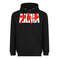 Black black akira Heavyweight Hoodie - linhVisuals
