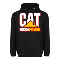 Black cat diesel power Heavyweight Hoodie - linhVisuals
