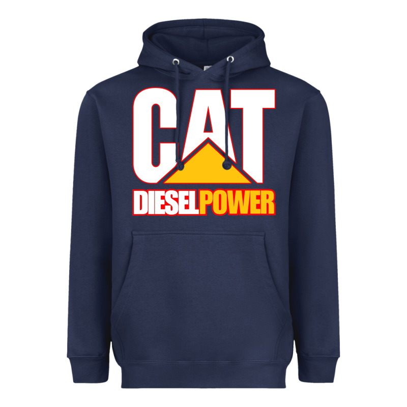 Cat Diesel Power Heavyweight Hoodie by linhVisuals | Teevron