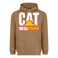 Toasted Coconut cat diesel power Heavyweight Hoodie - linhVisuals