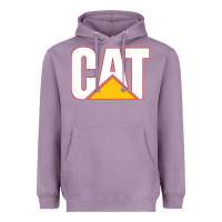 Lavender cat Heavyweight Hoodie - linhVisuals