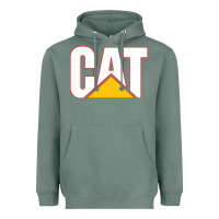 Sage cat Heavyweight Hoodie - linhVisuals