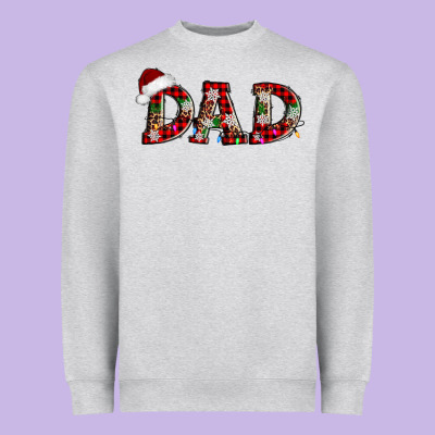 Christmas Dad Heavyweight Sweatshirt Designed By Adodesignshop