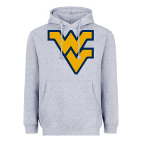 Heather Grey west virginia gifts,  power Heavyweight Hoodie - linhVisuals