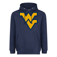 Navy west virginia gifts,  power Heavyweight Hoodie - linhVisuals