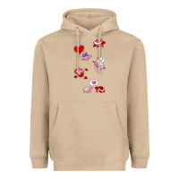 Valentines Day Turtles Heavyweight Hoodie | Teevron