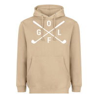 Mushroom Golf Club 001 Heavyweight Hoodie - linhVisuals