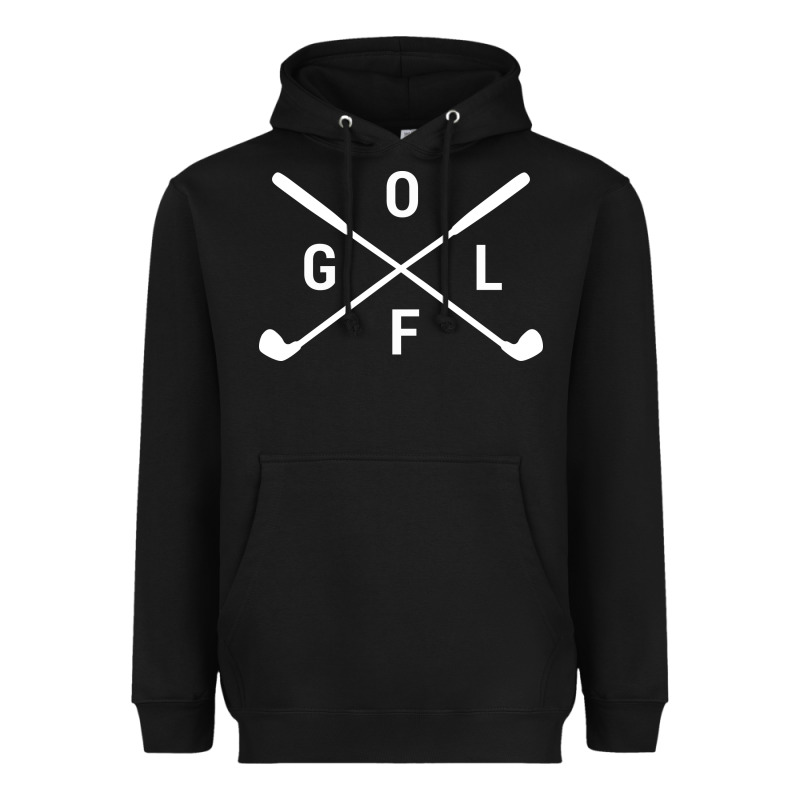 Golf Club 001 Heavyweight Hoodie by linhVisuals | Teevron