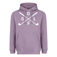 Lavender Golf Club 001 Heavyweight Hoodie - linhVisuals