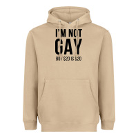 Mushroom i'm not gay but $20 is $20 (white) Heavyweight Hoodie - linhVisuals