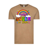 Vintage Coffee Coolest queer in town Vintage Tee - FaDigitalArtStudio