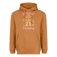Meerkat it's my daughter's 21st birthday happy to her mommy daddy t shirt Heavyweight Hoodie - linhVisuals