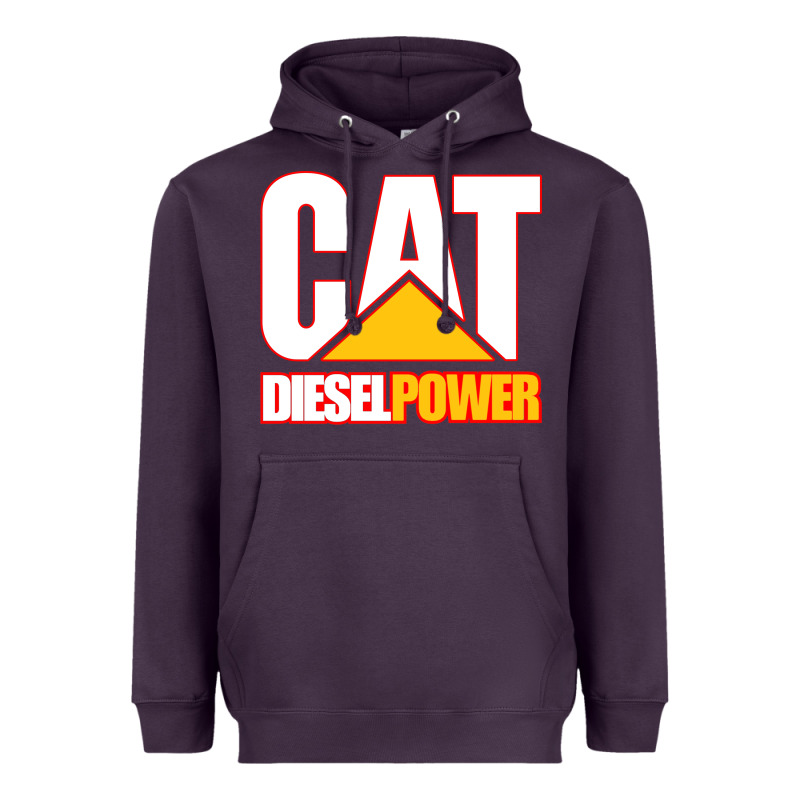 Cat Diesel Power Heavyweight Hoodie by linhVisuals | Teevron