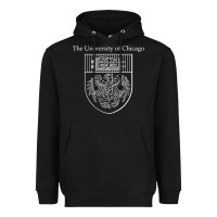 Black chicago Heavyweight Hoodie - linhVisuals