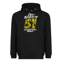 Black cole trickle Heavyweight Hoodie - linhVisuals