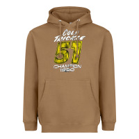 Toasted Coconut cole trickle Heavyweight Hoodie - linhVisuals