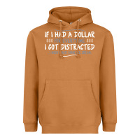 Meerkat if i had a dollar for everytime i got distracted Heavyweight Hoodie - linhVisuals
