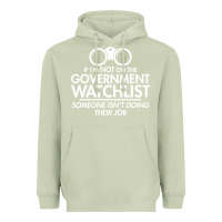 Matcha if i'm not on the government watchlist Heavyweight Hoodie - linhVisuals