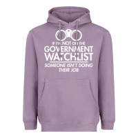 Lavender if i'm not on the government watchlist Heavyweight Hoodie - linhVisuals