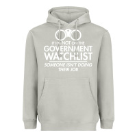 Moon Dust if i'm not on the government watchlist Heavyweight Hoodie - linhVisuals