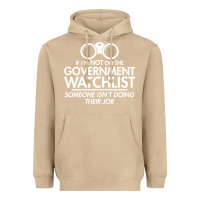 Mushroom if i'm not on the government watchlist Heavyweight Hoodie - linhVisuals