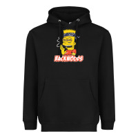 Black backwoods tshirt Heavyweight Hoodie - linhVisuals