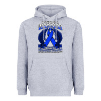 Heather Grey langerhans cell histiocytosis awareness mother support ribbo sweatshir Heavyweight Hoodie - linhVisuals