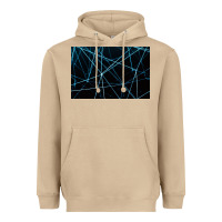 Mushroom network background Heavyweight Hoodie - linhVisuals