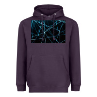 Plum network background Heavyweight Hoodie - linhVisuals
