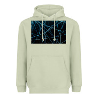 Matcha network background Heavyweight Hoodie - linhVisuals