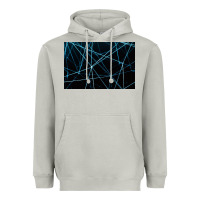 Moon Dust network background Heavyweight Hoodie - linhVisuals