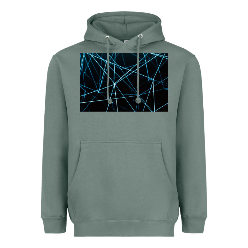 Network Background Heavyweight Hoodie by linhVisuals | Teevron
