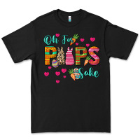 Black Oh for peeps sake Easter Day Premium Tee - HowdyJamesFarm