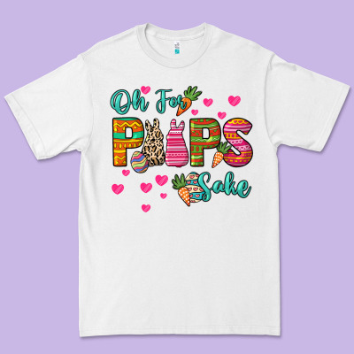 Oh For Peeps Sake Easter Day Premium Tee Designed By Howdyjamesfarm