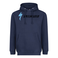 Navy Specialized Bikes Bicycle Heavyweight Hoodie - linhVisuals