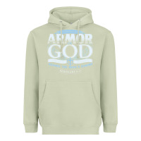 Matcha armor of god bible verse scripture Heavyweight Hoodie - linhVisuals